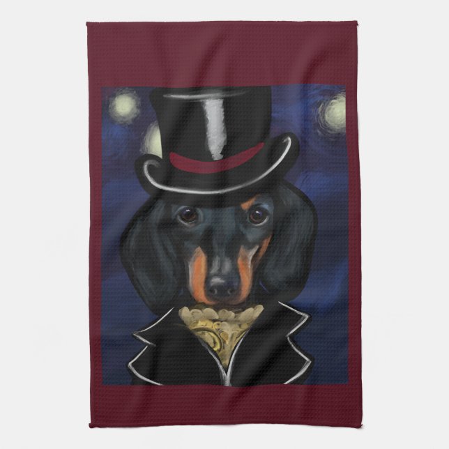 DACHSHUND        KÖKSHANDDUK (Vertikal)