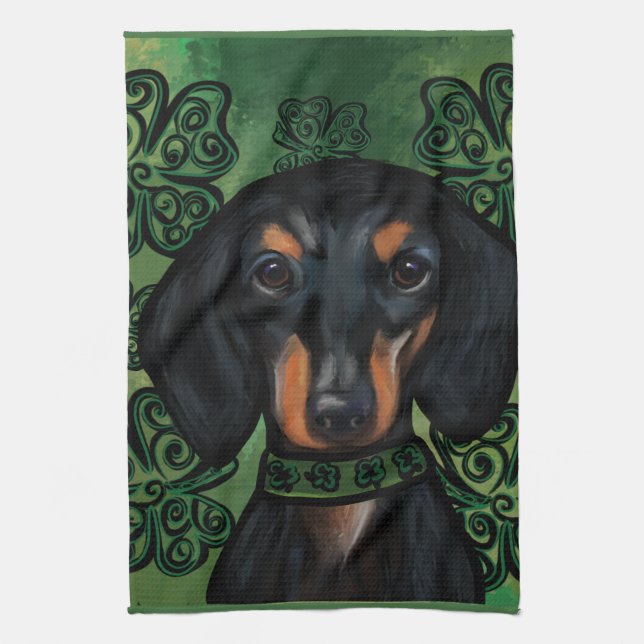DACHSHUND KÖKSHANDDUK (Vertikal)