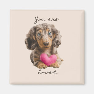 Dachshund Köksmagnet – Sött Sausage Hund Gåva Magnet