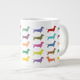 Dachshund-konfetti Jumbo Mugg
