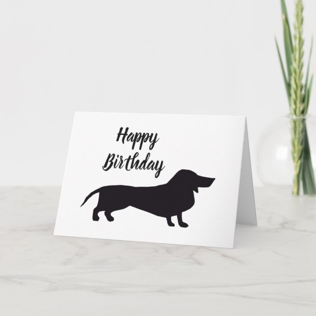 Dachshund Kort (Framsida)