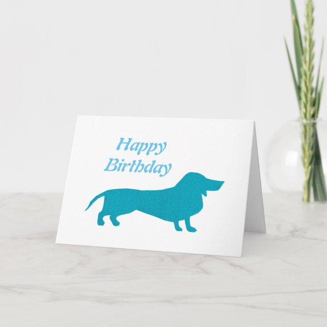 Dachshund Kort (Framsida)