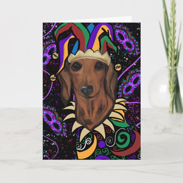 Dachshund Kort (Framsida)