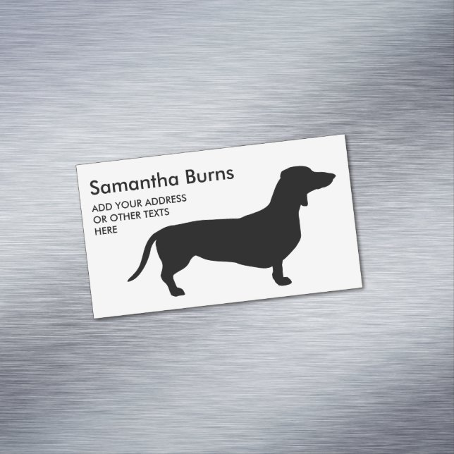 Dachshund Kort Hair - Silhouette 1 (In Situ)