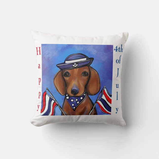 Dachshund Kudde (Framsida)