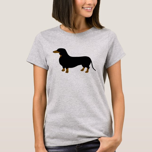 Dachshund Kvinnors T-shirt (Framsida)