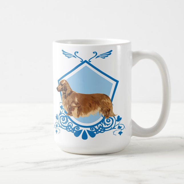 Dachshund, långdragen kaffemugg (Höger)