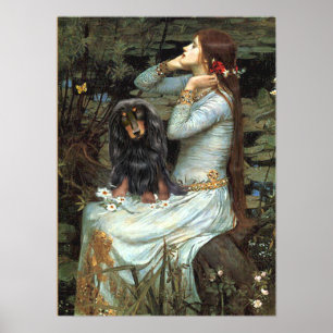 Dachshund (långfristigt BT) - Ophelia-sittande Poster