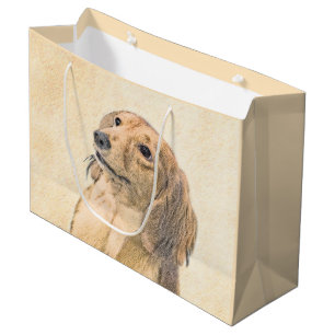 Dachshund (Långhårig) - Original Hund Art