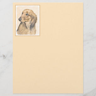 Dachshund (Långhårig) - Original Hund Art