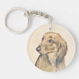 Dachshund (Långhårig) - Original Hund Art