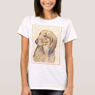Dachshund (Långhårigare) - originalbild T-shirt