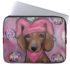 Dachshund Laptop Fodral
