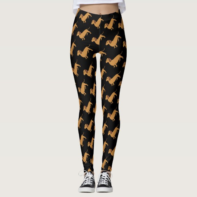 Dachshund Leggings (Framsida)