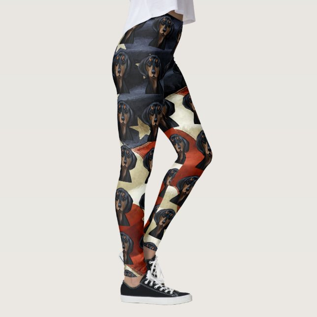 DACHSHUND LEGGINGS (Höger)