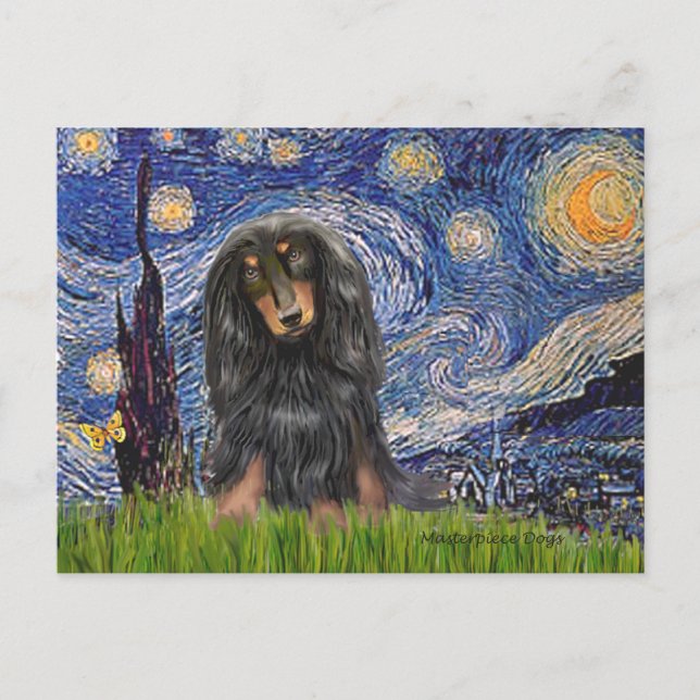 Dachshund (LHBT) - Starriafton Vykort (Framsida)