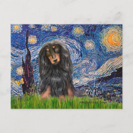 Dachshund (LHBT) - Stjärnkväll Vykort