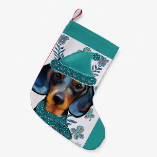 DACHSHUND LITEN JULSTRUMPA