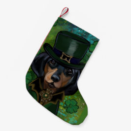 Dachshund Liten Julstrumpa