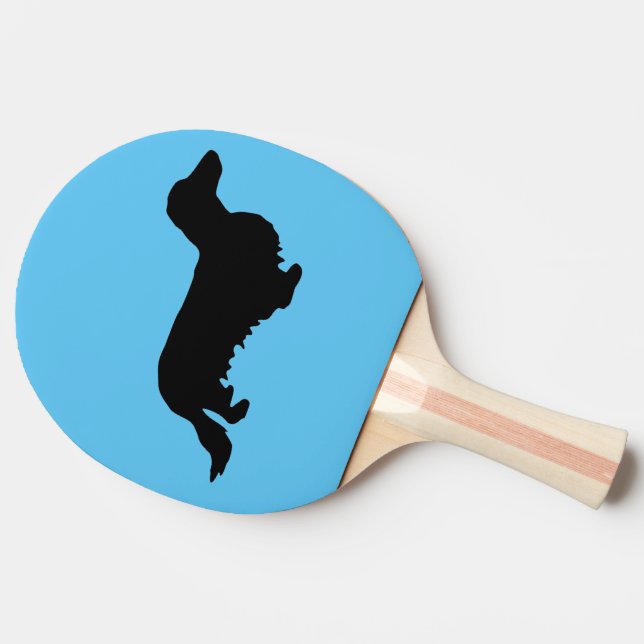 Dachshund Long Hair - Silhouette 1 Pingisracket (Sidan)