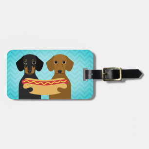 Dachshund Luggage Tags Bagagebricka
