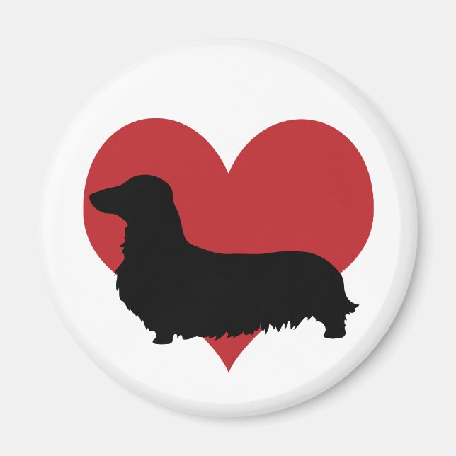 Dachshund Magnet (Framsidan)