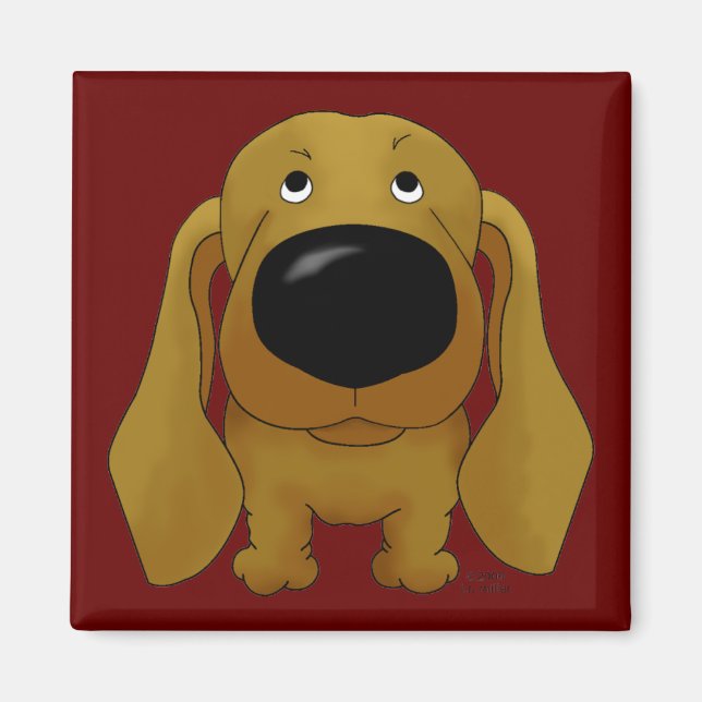 Dachshund Magnet (Framsidan)