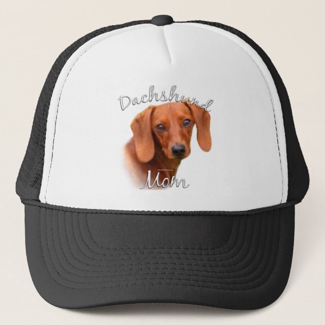 Dachshund Mamma 2 Truckerkeps (Framsida)