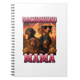 Dachshund Mamma Anteckningsbok