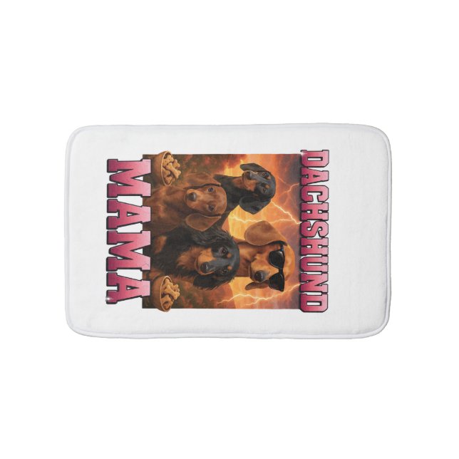 Dachshund Mamma Badrumsmatta (Framsidan)