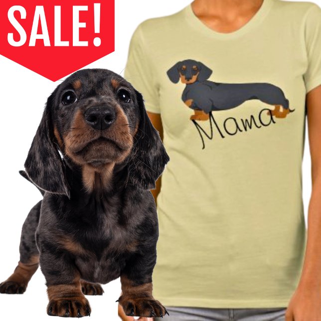 Dachshund Mamma Doxie Wiener Hund T Shirt (Skapare uppladdad)
