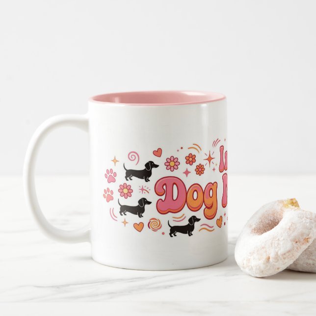 Dachshund Mamma Era Mugg (Med munk)