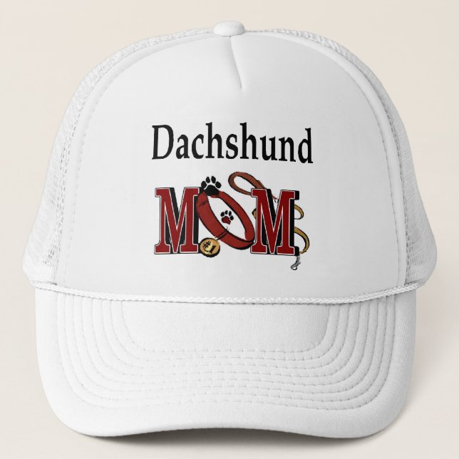 Dachshund Mamma Hat Keps (Framsida)