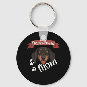 Dachshund Mamma, Hund Mamma Nyckelring