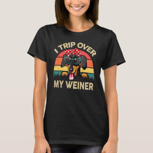 Dachshund Mamma I Resa över min Wiener Doxie Mamma T Shirt