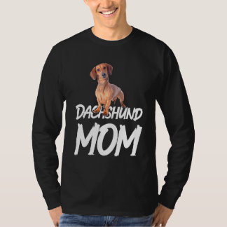 Dachshund Mamma-Idea för födelsedag eller jul T Shirt