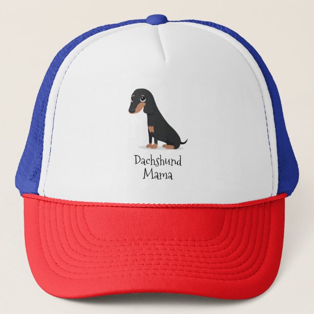 Dachshund Mamma Keps (Framsida)