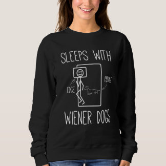 Dachshund Mamma kvinnor leker med Wiener Hundar T Shirt