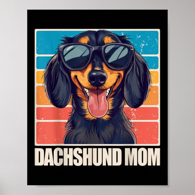 Dachshund Mamma Poster (Framsidan)