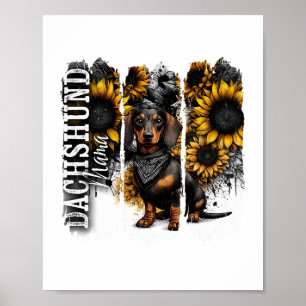 Dachshund Mamma Poster