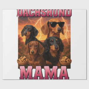 Dachshund Mamma Presentpapper