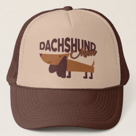 Dachshund Mamma Trucker Hatt Keps