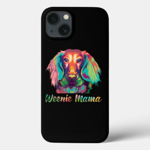 Dachshund Mamma Wiener Hund Flowers Cute Weenie
