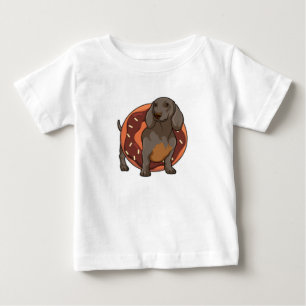 Dachshund med Donut T Shirt