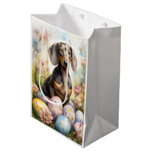 Dachshund med påskägg