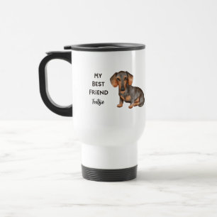 Dachshund Min bästa vän Anpassningsbar Hund Namn Resemugg