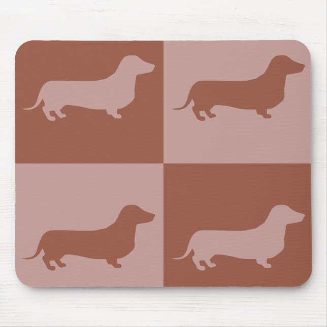 Dachshund Mousepad Musmatta (Framsidan)