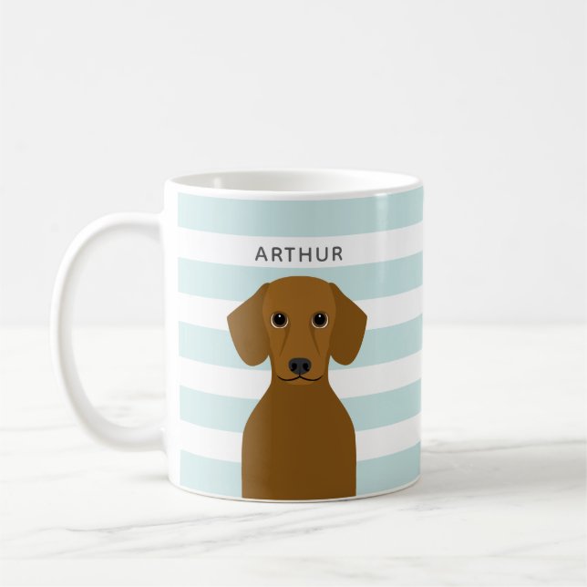 Dachshund Mugg (Vänster)