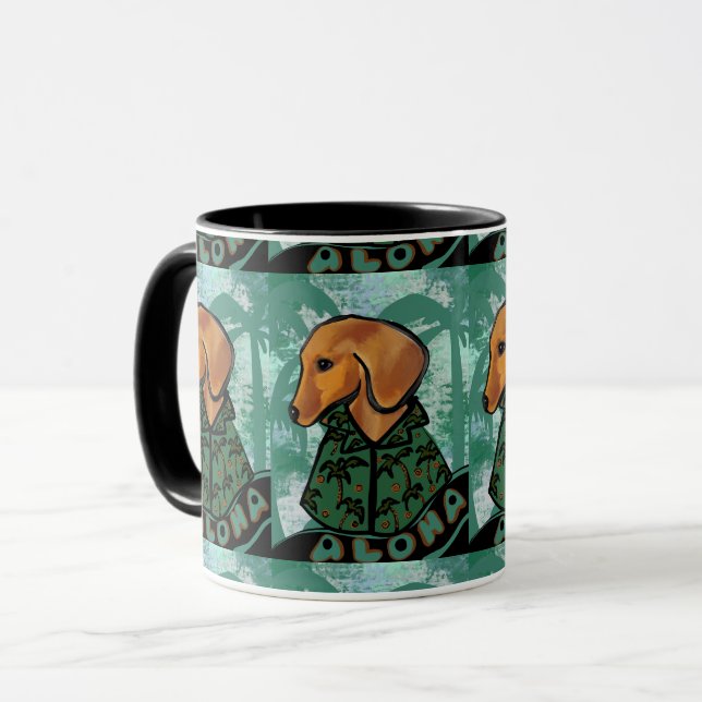 Dachshund         mugg (Framsida vänster)