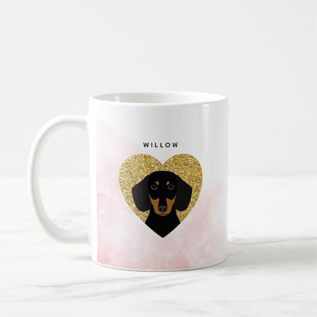 Dachshund Mugg (Vänster)